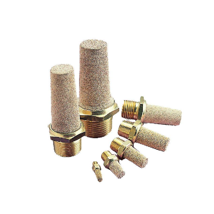  諾冠Norgren,消音器（qì）,燒結青銅消（xiāo）音器